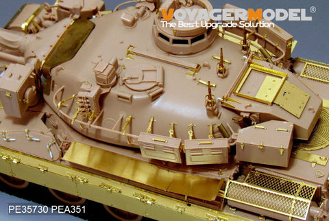 Voyager model metal etching sheet PE35730 France AMX-30B2 main battle tank upgrade metal etching parts