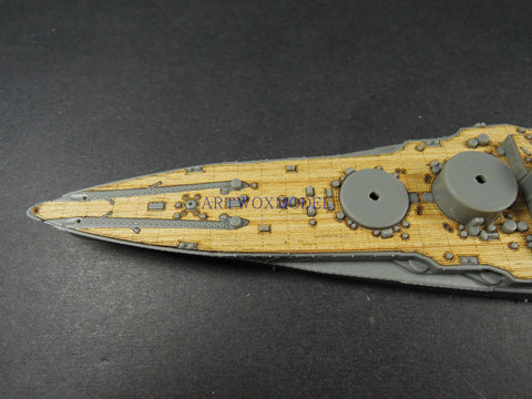 Artwox model wooden deck for Fujimi 420257 Japanese Battleship Birui Wood Deck AW2001 5