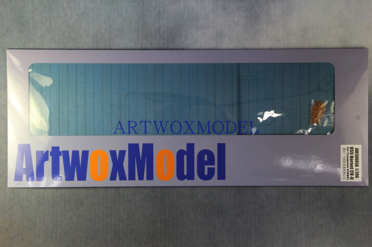 Artwox model wooden deck for Trumpeter 62001 Bumblebee Aircraft Carrier CV-8 Wood Deck AW30005A