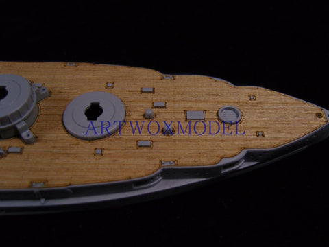 Artwox model wooden deck for dragon 7041 Pennsylvania 1944 BB-38 AW20039