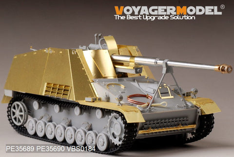 Voyager PE35689 rhinoceros 8.8cm metal etch for upgrading and upgrading of anti-tank guns (dragon)