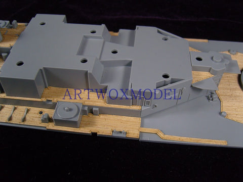 Artwox model wooden deck for Tamiya 78017 United States New Jersey battleship and wood deck AW10036