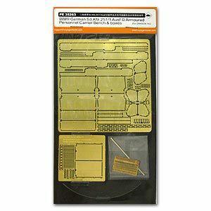 Voyager model metal etching sheet PE35263 Sd.Kfz.251 / 1 Ausf.D Etch for internal renovation of armoured vehicles