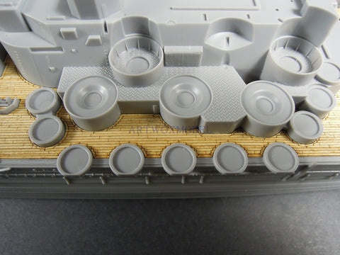 Artwox model wooden deck for HASEGAWA 40151 Japanese battleship "Yamato" battleship wooden deck AW50047
