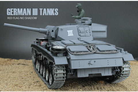 HengLong 2.4G German model III tank 3 model L type H remote control cross country can launch 3848-3849