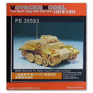 Voyager model metal etching sheet PE35593 1 light chariot F late stage upgrade metal etching parts