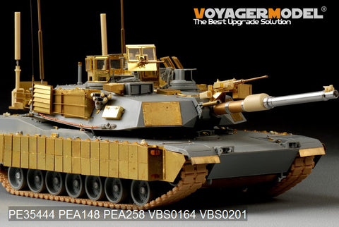 Voyager model metal etching sheet PE35444 M1A2SEP TUSK2 "Abrams" chariot upgraded with etched parts (Dragon)