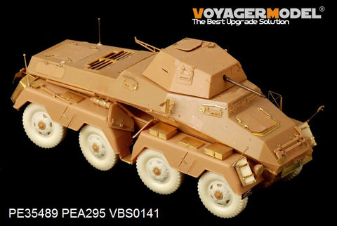 Voyager PE35489 Sd. Kfz .231 Metal etching for initial upgrade of eight armoured reconnaissance vehicles