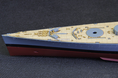 Artwox model wooden deck for MENG PS-001 British Rodney Battleship Wood Deck AW20165