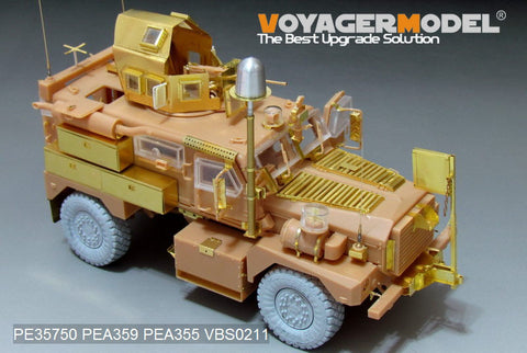 Voyager model metal etching sheet pea 355 modern us puma 4x4 anti-mine anti-ambush vehicle additional retrofit