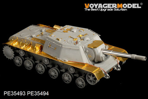 Voyager PE35493 SU-152 "Beagle" Self-propelled Gun Base upgrade etch