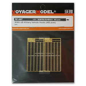 Voyager model metal etching sheet TE057 United States armored vehicles used in World War II external debris hanging metal etching pieces