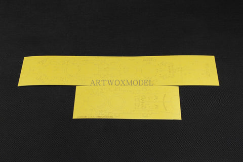 Artwox model wooden deck for MENG PS-004 MENG American Missouri battleship 3M cover paper AM20032