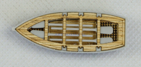 ARTWOX Bronco KB14001 Beiyang Navy Cruiser Zhiyuan Wood Deck AW50062