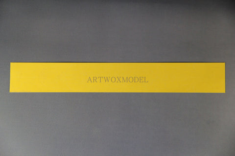 Artwox model wooden deck for trumpeter 05711 Bismarck battleship 1941 3m cover paper am 20006