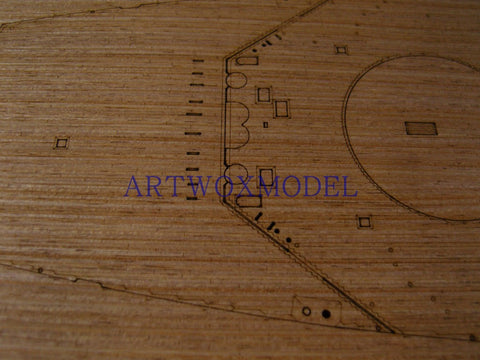 Atthox model wood deck TAMIYA 78025