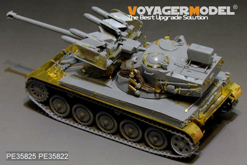 Voyager model metal etching sheet PE35825 Modern French AMX-13 / 75 with SS-11 ATGM light tank reconstruction