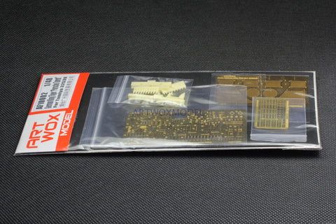 ARTWOX Model Wooden Deck for Tamiya 32539 Tiger King Tank Porsche full set of modified etching film AF10002