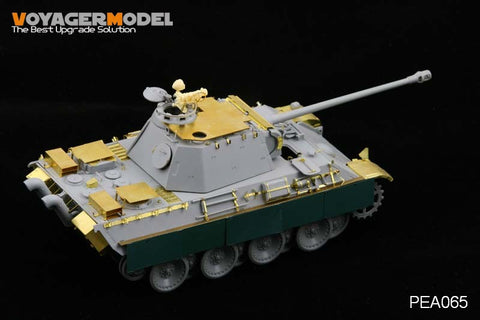 Voyager PEA065 No. 5 tank Leopard A/Leopard G vehicle Air Defense additional deck modification metal etching pieces