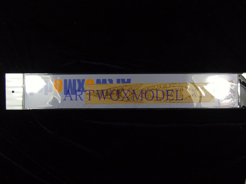 Artwox model wooden deck for Tamiya 77502 Tamiya World War II Rodney battleship wooden deck AW20051