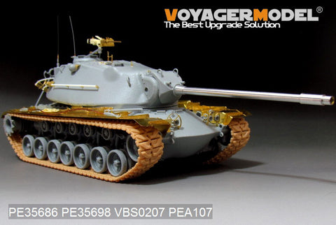 Voyager PE35686 Metallic etching for upgrade and Transformation of M103A1 heavy tanks