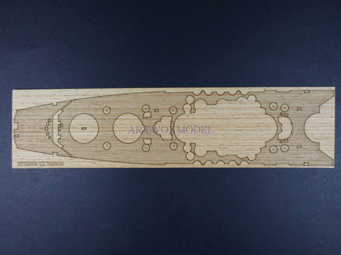 Artwox model wooden deck for Tamiya 31113 Japanese Navy Battleship Yamato (modified) Wood Deck AW20110