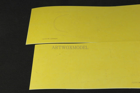 Artwox model wooden deck for Hobby boss 86506 French Navy Battleship Duckel 3M cover Paper AM10018