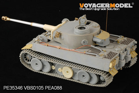 Voyager PE35346 tiger heavy chariot very early upgrade and etch parts (Dragon 6252/6600)