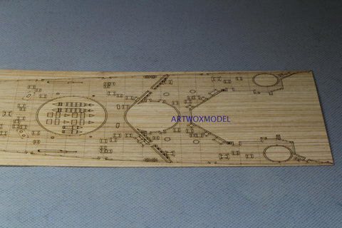 Tamiya 78010 crafts box model wooden deck George 5 warship 3M spray paint sports wood deck am 10005 a
