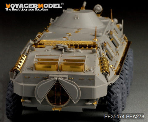 Voyager model metal etching sheet PE35474 BTR-60PB 8X8 wheeled Armored Carrier upgraded Metal etching Kit