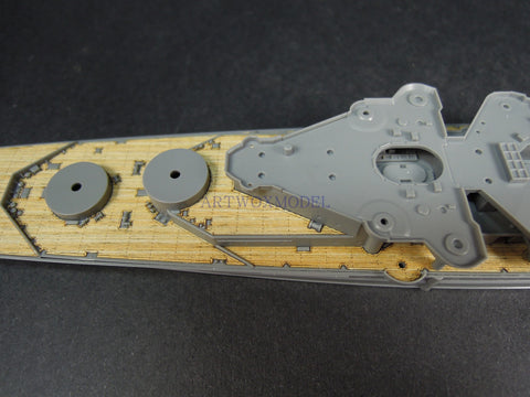 Artwox model wooden deck for tamiya 31617 - inch counterattack battle cruiser wood deck aw 20121