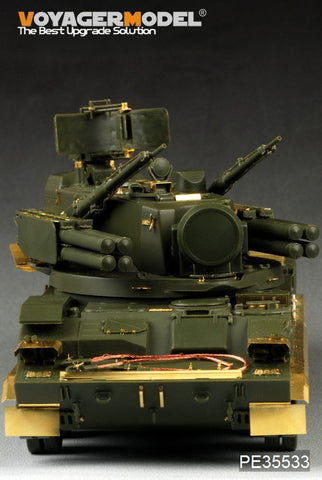 Voyager PE35533 2S6M "Tunguska" artillery integrated mobile air defense system metal etching