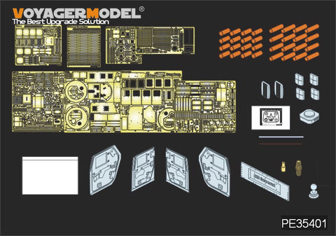 Voyager model metal etching sheet PE35401 M1114 FREG "Hummer" Armor enhanced upgrade Metallic etching parts