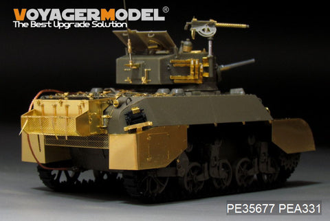 Voyager PE35677M3A3 Metallic etching Kit for upgrade and Transformation of Light vehicle "Stuart"