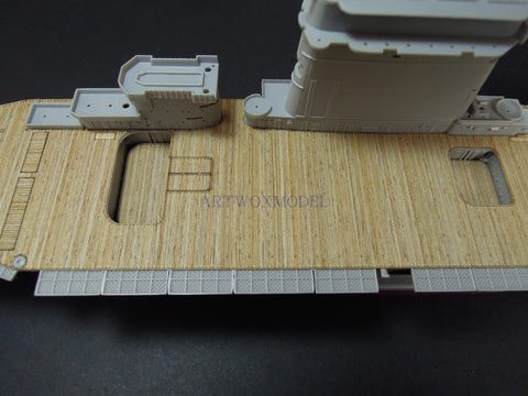 Artwox model wooden deck for trumpeter 05716 U.S. CV-2 aircraft carrier Lexington 1942 wooden deck AW20133