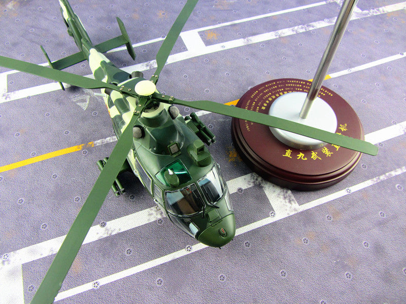 KNL Hobby diecast model Z-9 helicopter model with Z9 aircraft model helicopter model 1:30 Chinese Army China Airforce CPLA